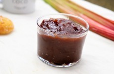 Confiture rhubarbe vanille