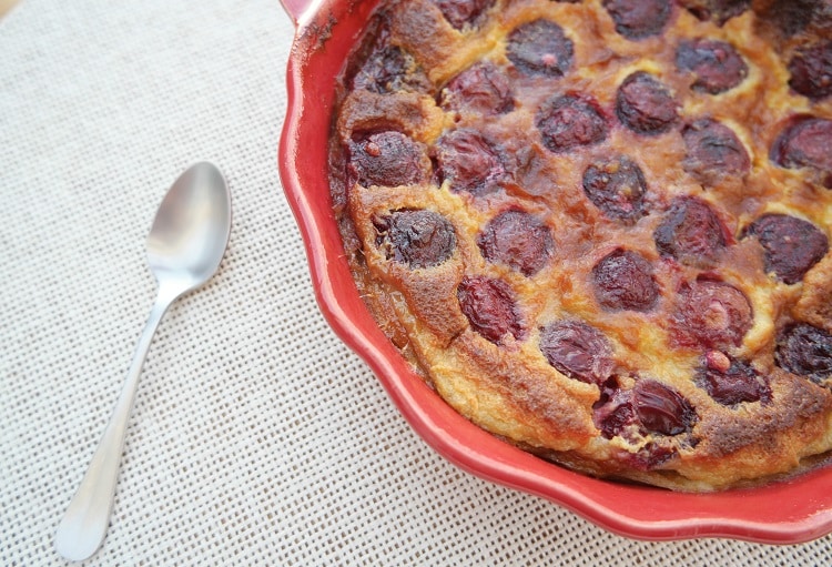 clafoutis traditionnel cerises