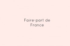 le choix du faire part