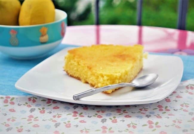 Gâteau moelleux au citron