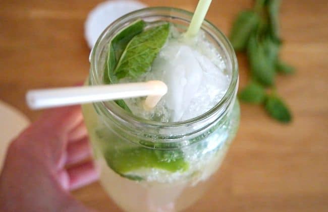 Apple mojito sans alcool