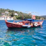 Bateau Grecque : ile Palaio Trikeri island - Grèce