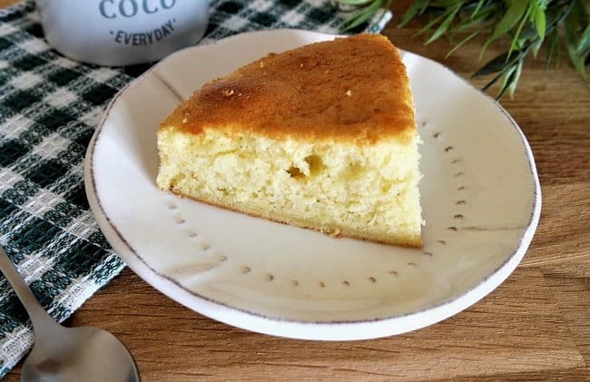 Gâteau au lait chaud