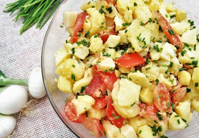 Salade pommes de terre vinaigrette