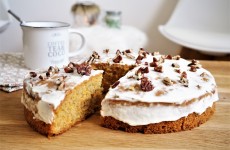 Vrai carrot cake traditionnel
