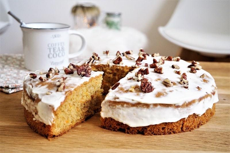 Vrai carrot cake traditionnel