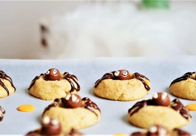 Cookies araignées effrayantes – Halloween