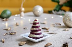 Mille-feuille de Noël betterave-avocat