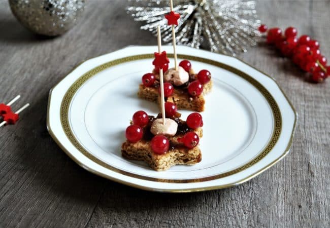 Canapés de foie gras recette apéritive pour Noël