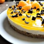 recette entremet léger à la clementine