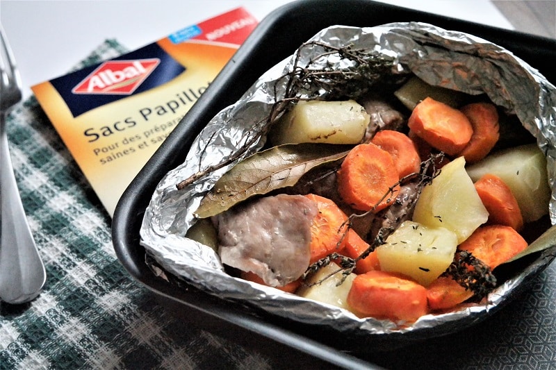 Filet Mignon Leger En Papillote Aux Fourneaux