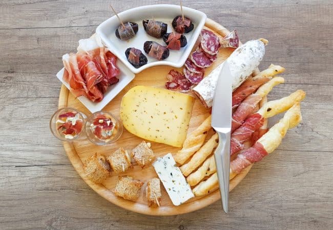 4 idées apéro pour un plateau charcuterie/fromage