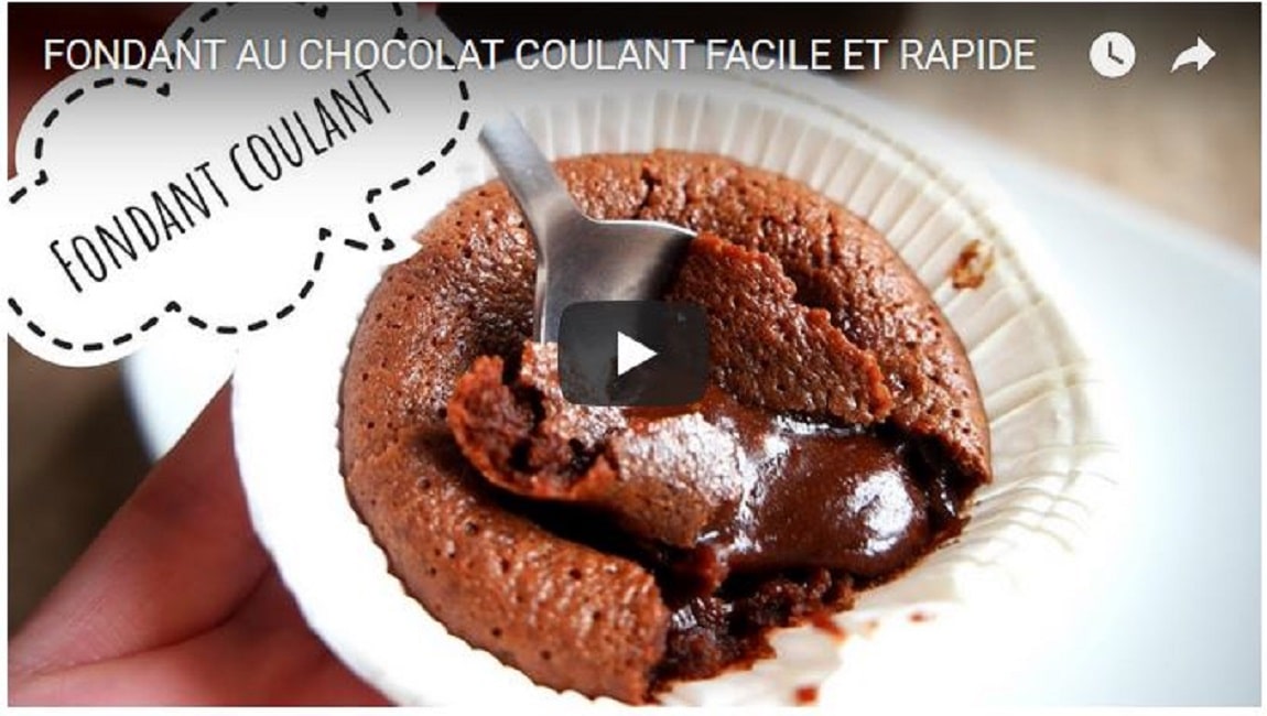 Meilleur fondant au chocolat au cœur coulant