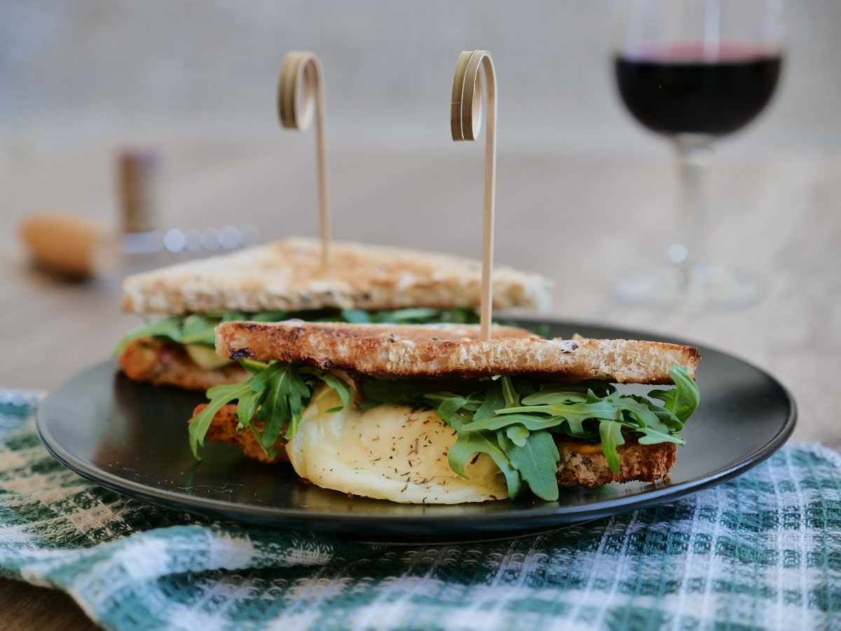 Croque monsieur au four sans béchamel