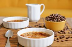 Flan au café maison