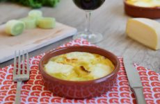 Flan de poireau au fromage