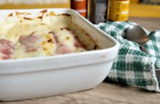 Poireaux diététique jambon béchamel