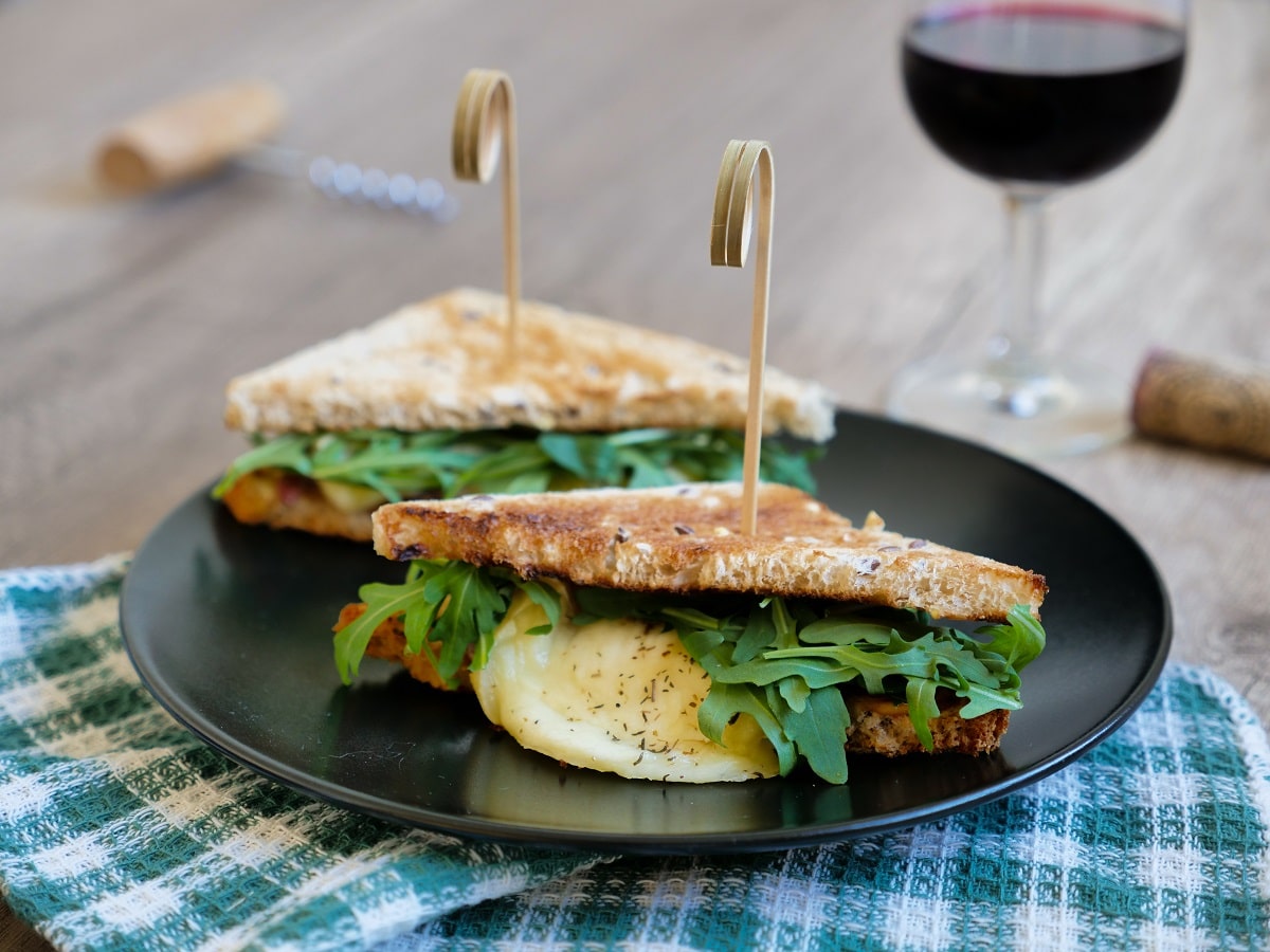 croque monsieur au four sans béchamel