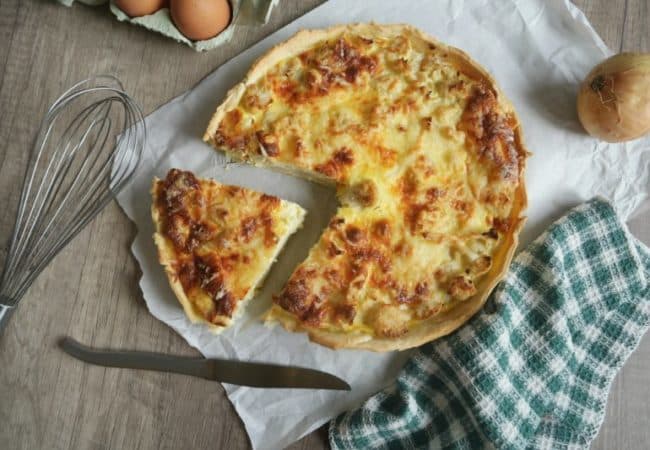 Recette de quiche au chou fleur