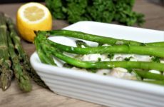 Cabillaud aux asperges sauce au beurre