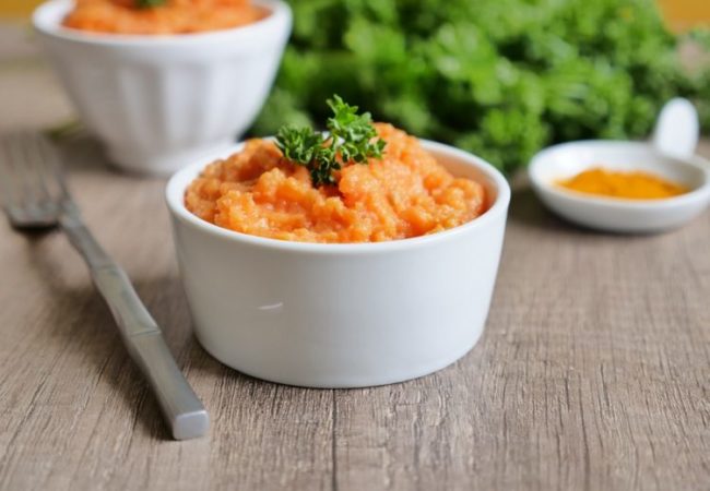 Purée de carottes onctueuse au cumin
