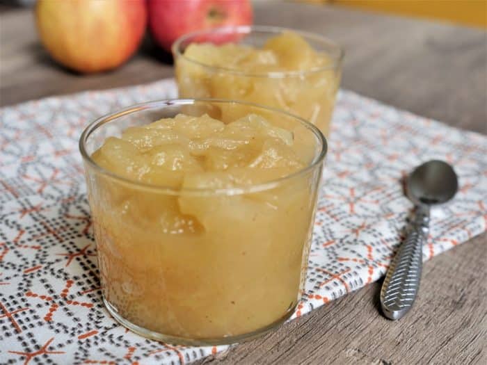 compote de pomme maison weight watcher