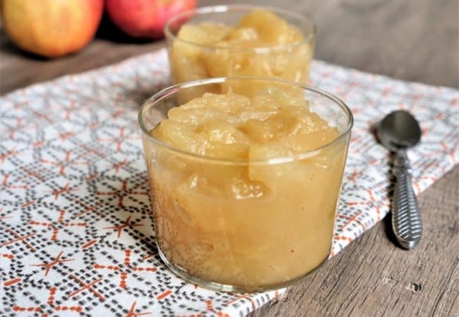 Compote de pommes maison Weight Watchers