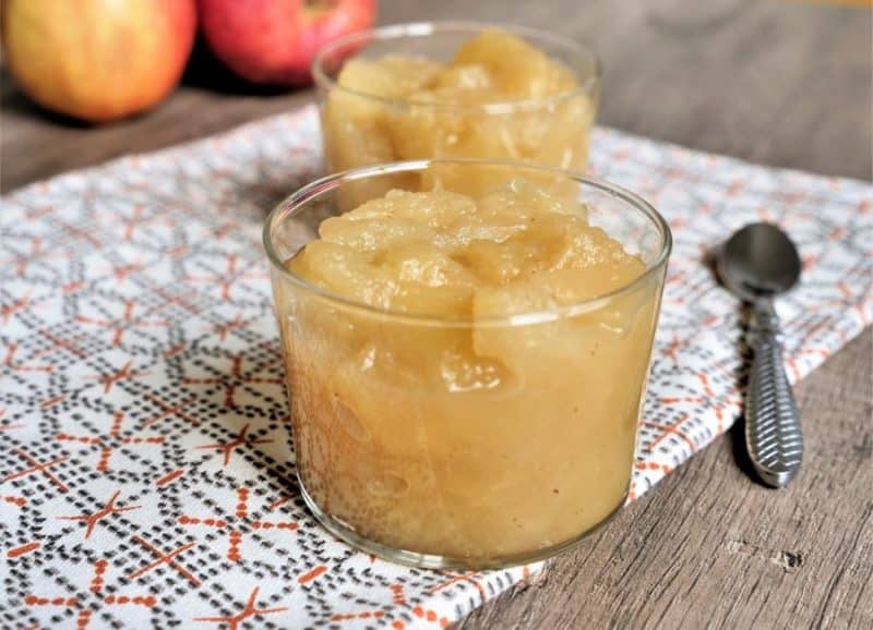 compote de pomme maison weight watchers