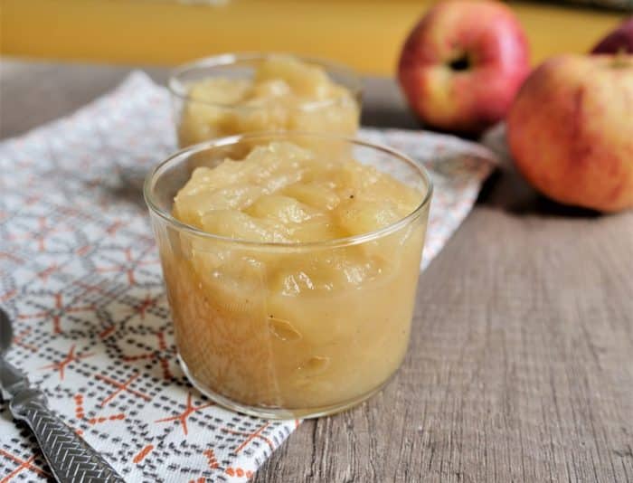 compote pomme maison weight watchers