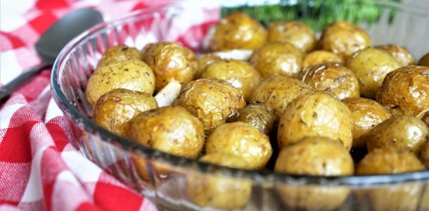 Pommes de terre grenaille rôties au four | Aux Fourneaux