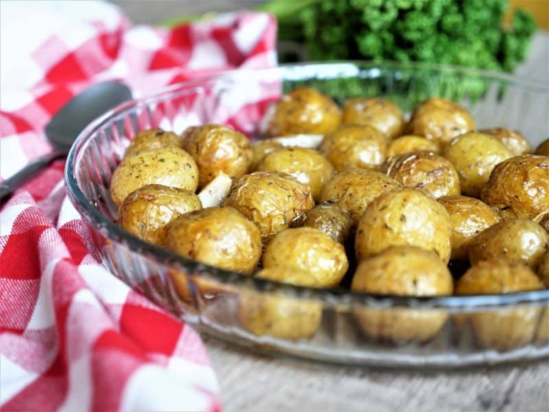 Pommes De Terre Grenaille Roties Au Four Aux Fourneaux