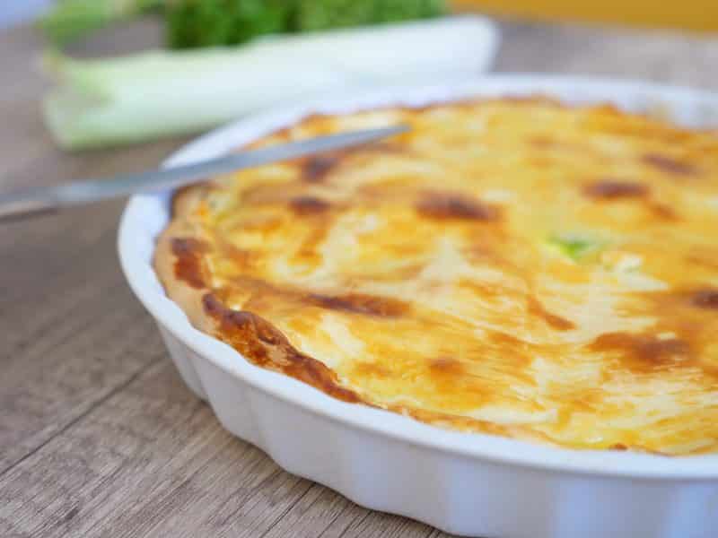 La véritable flamiche aux poireaux | Aux Fourneaux