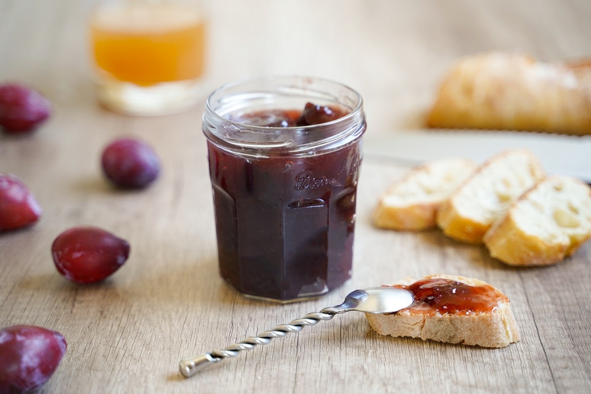 confiture de prunes d'ente maison