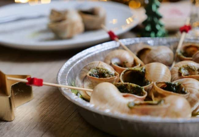 Escargots de Bourgogne au beurre persillé