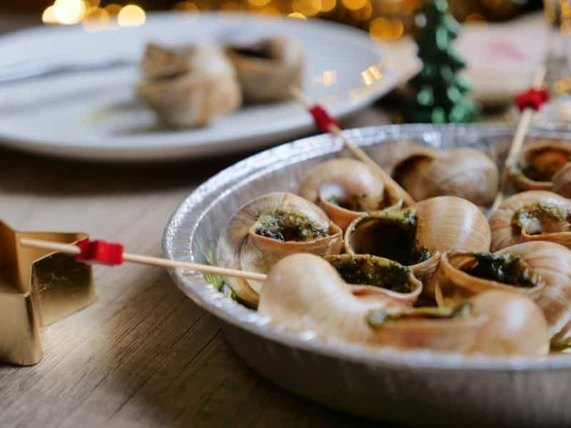 Escargots de Bourgogne au beurre persillé