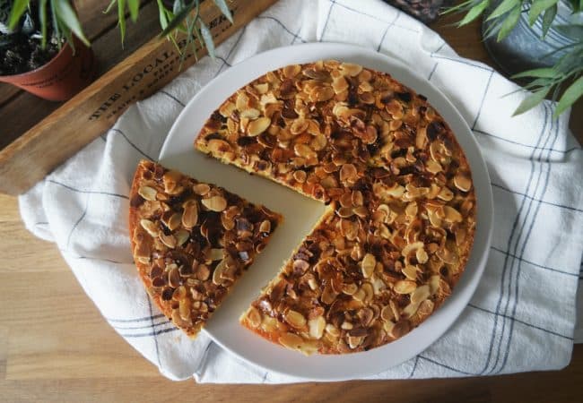 Gâteau fondant aux amandes