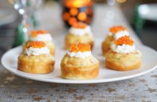 Cupcake salé au saumon fumé