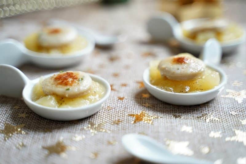 boudin blanc apéritif aux pommes