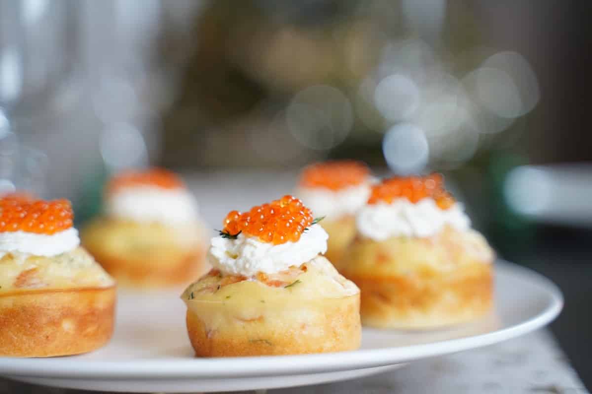 cupcake apero au saumon fumé