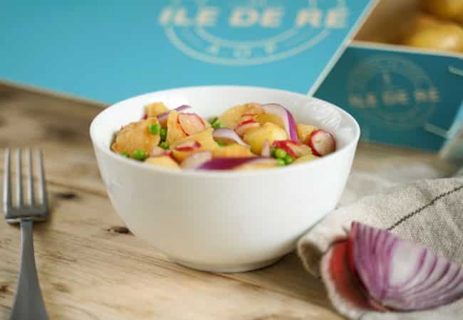 Salade de pommes de terre printanière