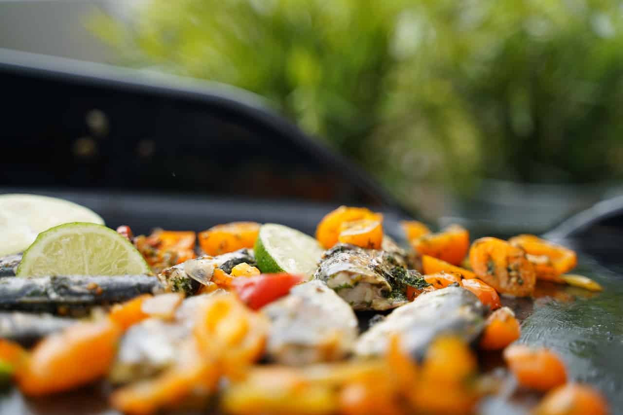 filets de sardine à la plancha