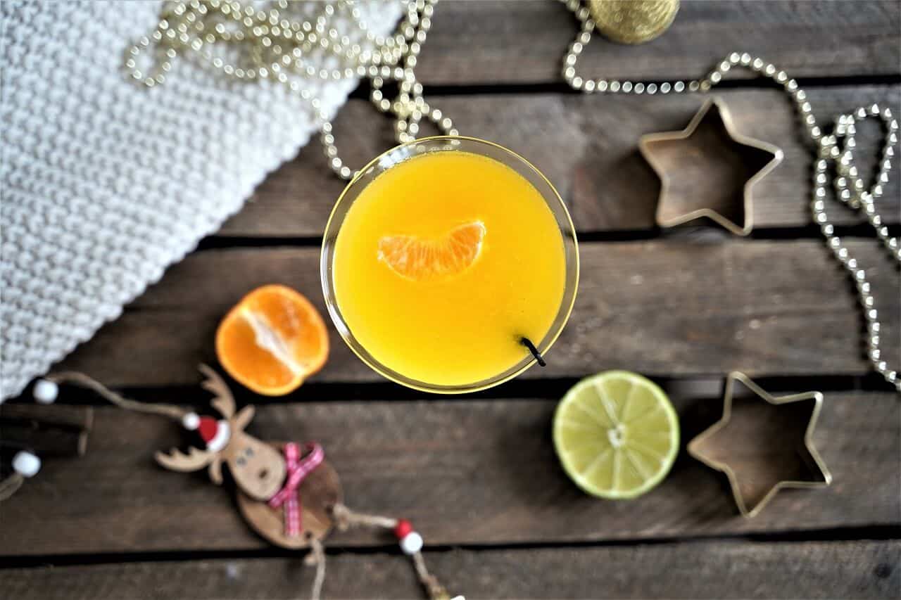 Ti punch de noel aux clémentines