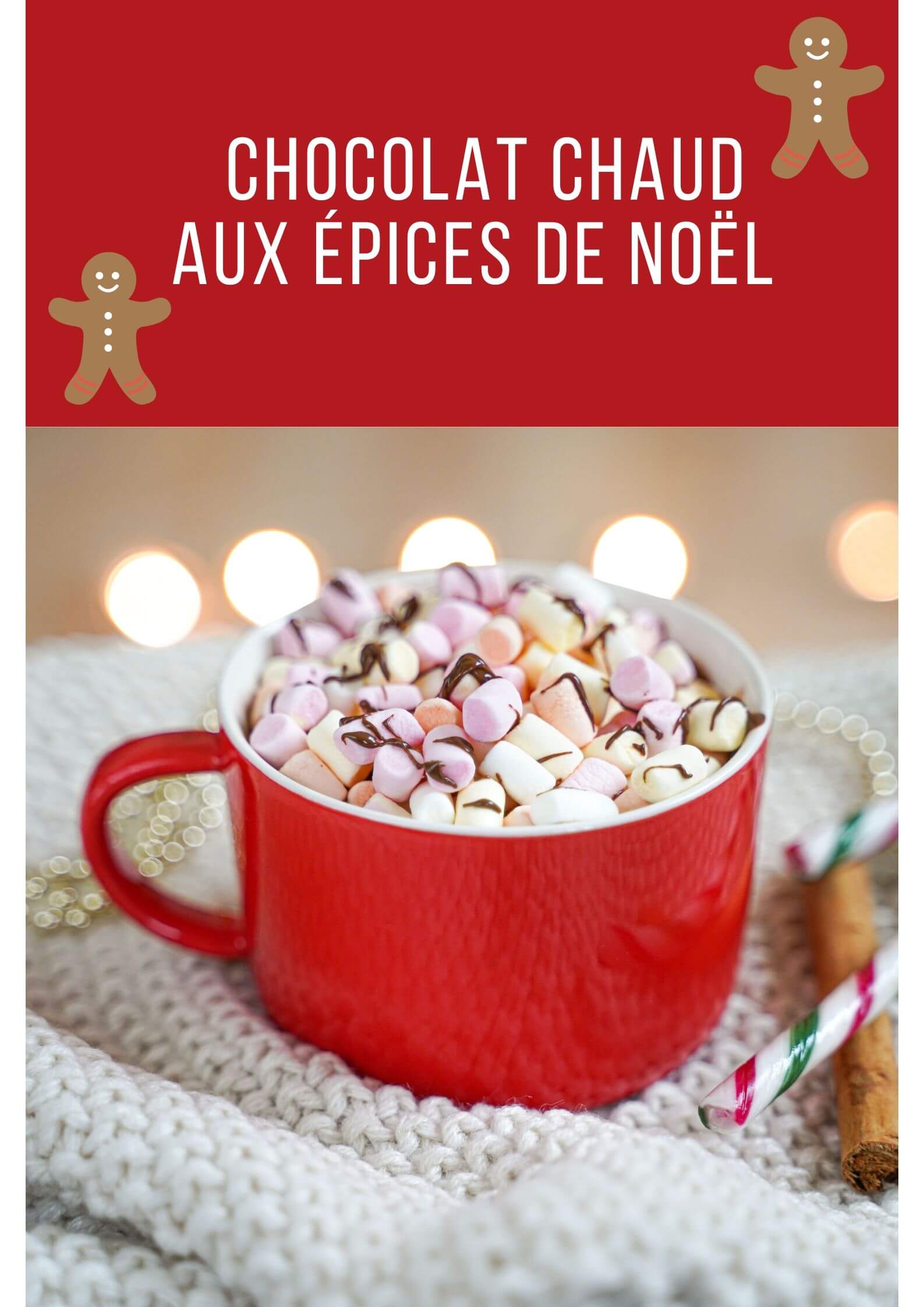 chocolat chaud aux épices de noel