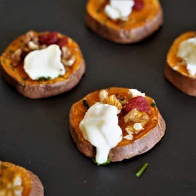 Bouchée de patate douce au four Bouchée de patate douce au four