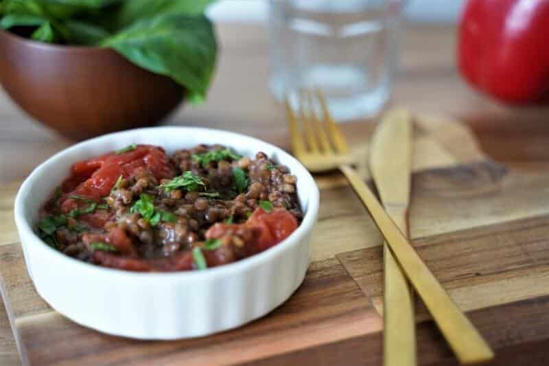 les Lentilles façon bolognaise