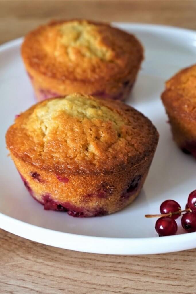 recette Muffins aux groseilles fraiches