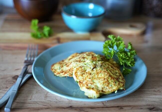 Galettes de courgettes à la poêle