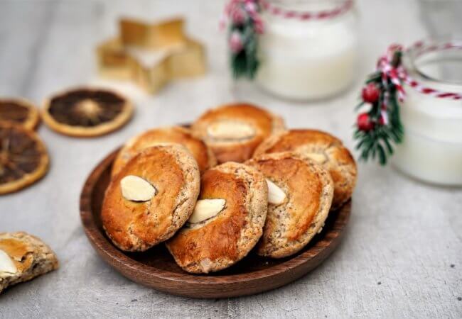 Biscuits de Noël aux amandes