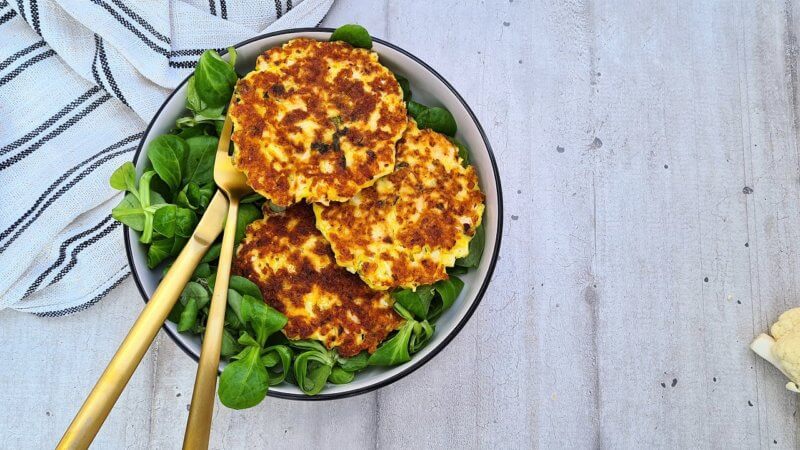 galettes chou fleur au fromage