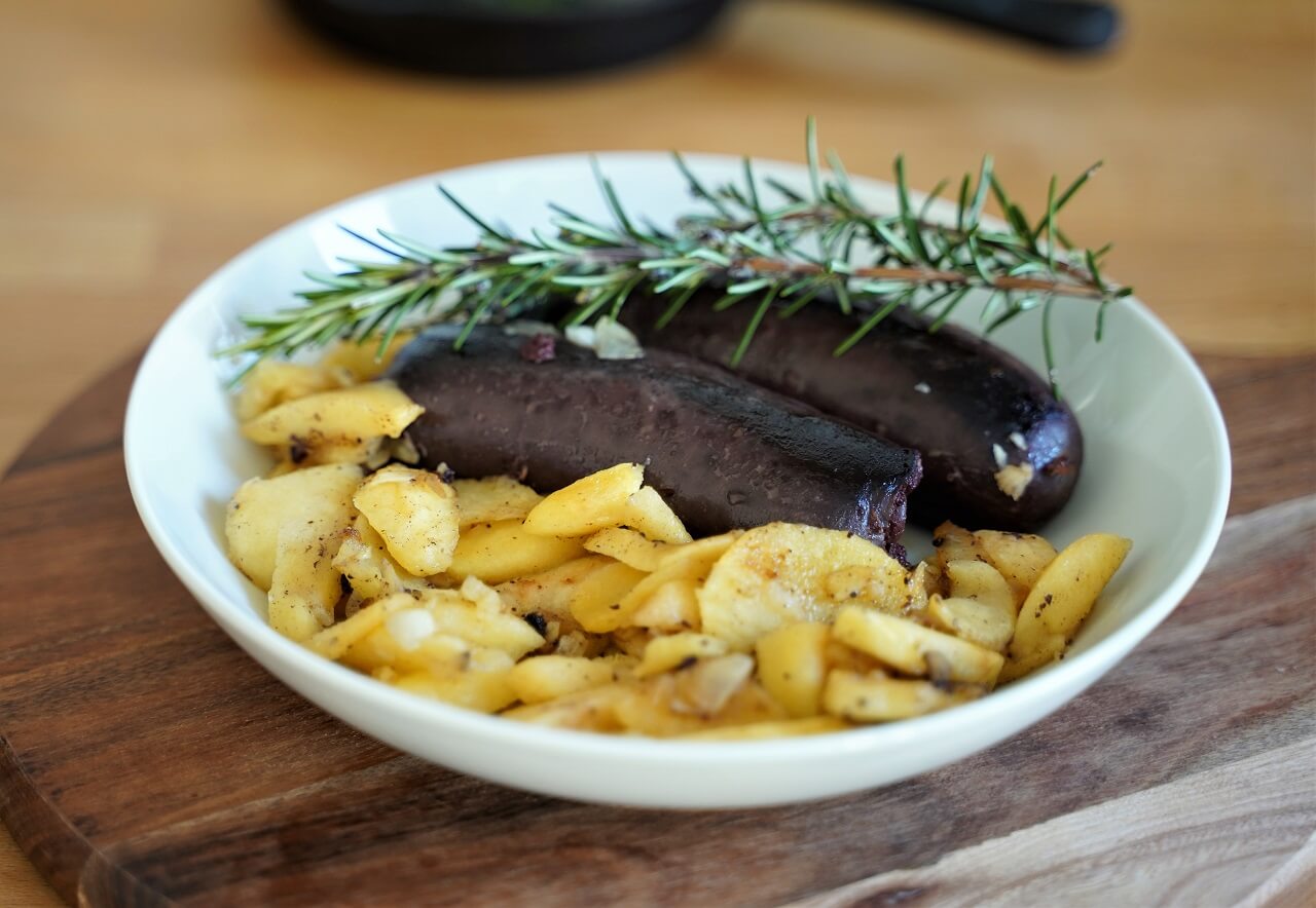 Boudin noir au four | Aux Fourneaux